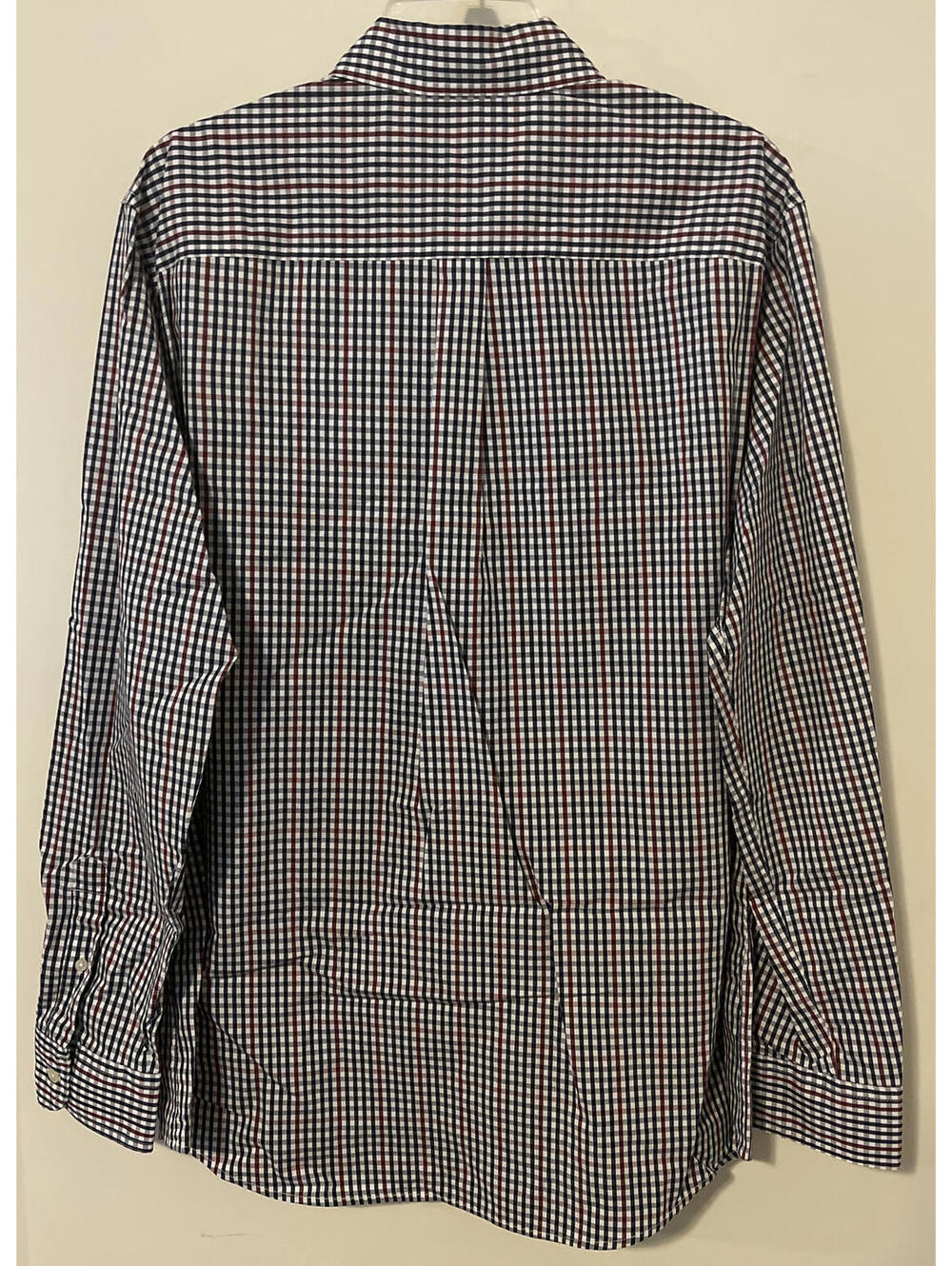Chaps Mens Large Blue Striped Full Button Long Sleeved Shirt NWT! A3297 - Picture 6 of 6